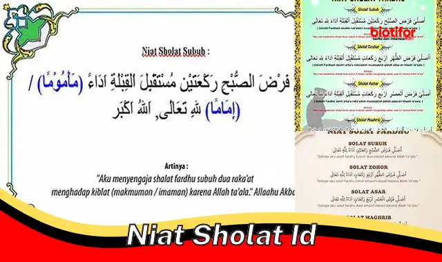 Pahami Niat Sholat Id untuk Ibadah yang Sah dan Berpahala