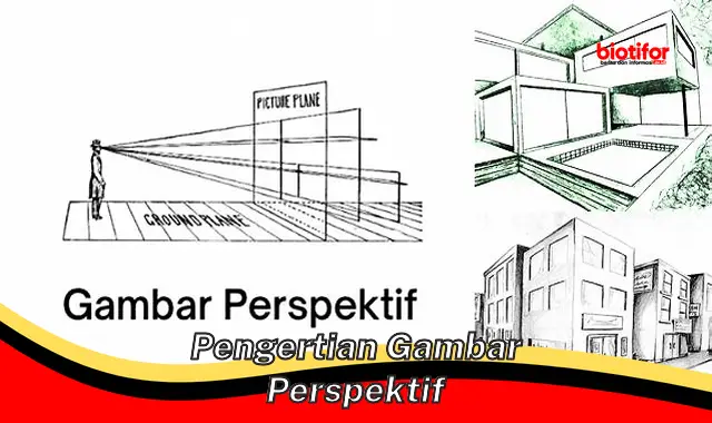 Belajar Pengertian Gambar Perspektif: Teknik Penting dalam Seni dan Desain