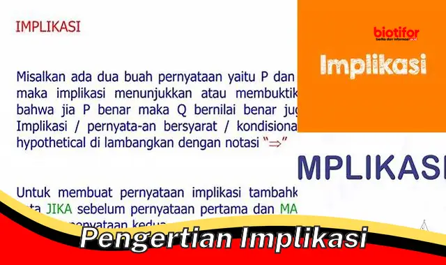 Pahami Implikasi: Kunci Pengambilan Keputusan Tepat