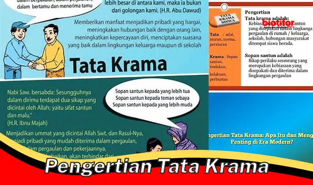 Tata Krama: Panduan untuk Keharmonisan dan Saling Menghargai