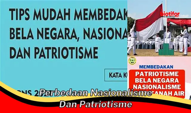 Pahami Perbedaan Nasionalisme dan Patriotisme: Aspek Penting dalam Pembangunan Bangsa