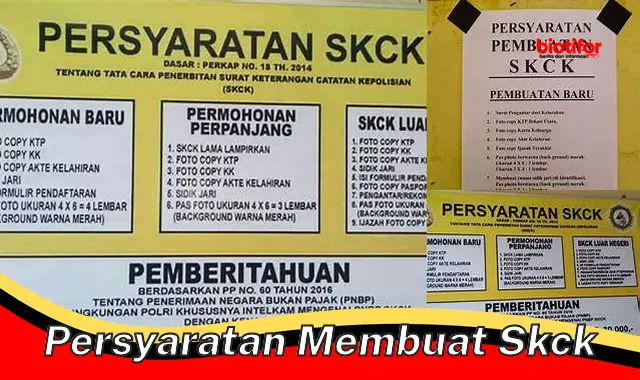 Persyaratan Membuat SKCK: Panduan Lengkap dan Mudah