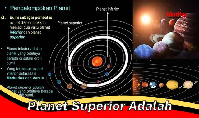 Yuk, Kenali Planet Superior: Ciri-ciri, Pengaruh, dan Fakta Menarik