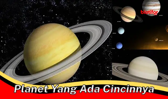 Planet-Planet Menakjubkan dengan Cincin Spektakuler