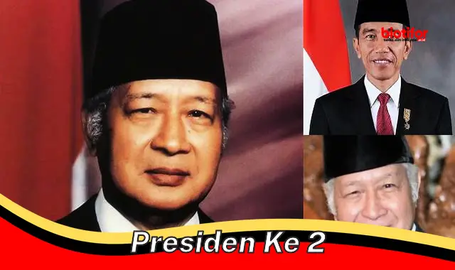 Sejarah Presiden Indonesia ke-2: Stabilitas dan Pembangunan