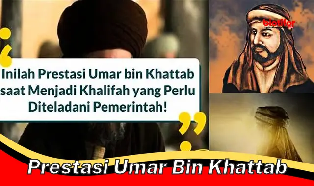 Prestasi Umar bin Khattab: Sang Pemimpin Adil dan Cerdas