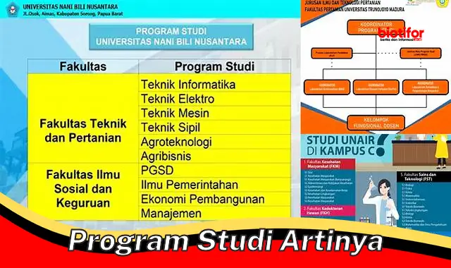 program studi artinya