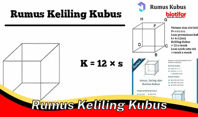 Panduan Praktis: Rumus Keliling Kubus untuk Kebutuhan Anda