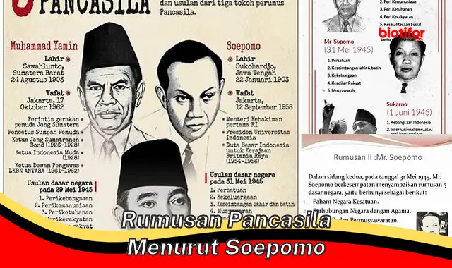 Memahami Rumusan Pancasila ala Soepomo: Dasar Kokoh Bangsa Indonesia