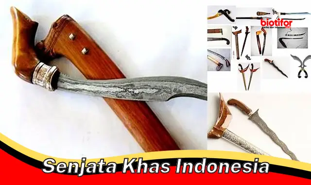 Senjata Khas Indonesia: Pusaka Bangga yang Melambangkan Identitas