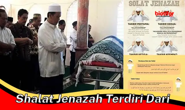 shalat jenazah terdiri dari