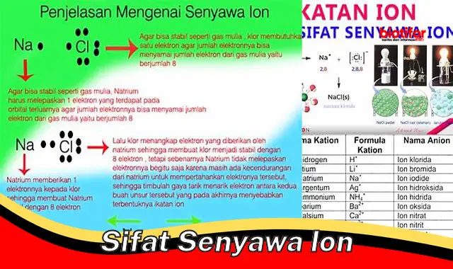 Sifat Unik Senyawa Ion: Pengungkap Rahasia Reaksi Kimia