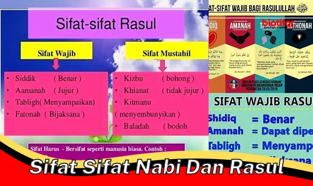 Mengenal Sifat-Sifat Mulia Para Nabi dan Rasul: Panduan Menjadi Muslim Sejati