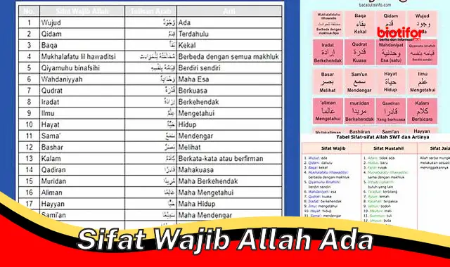 Kenali Sifat Wajib Allah: Pokok Penting dalam Iman