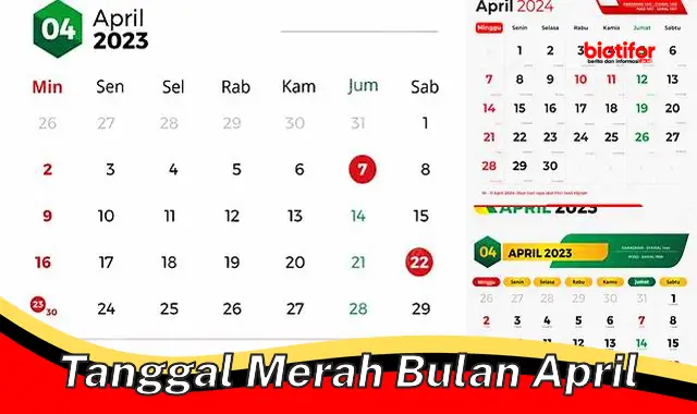 Nikmati Liburan Panjang: Panduan Tanggal Merah Bulan April di Indonesia