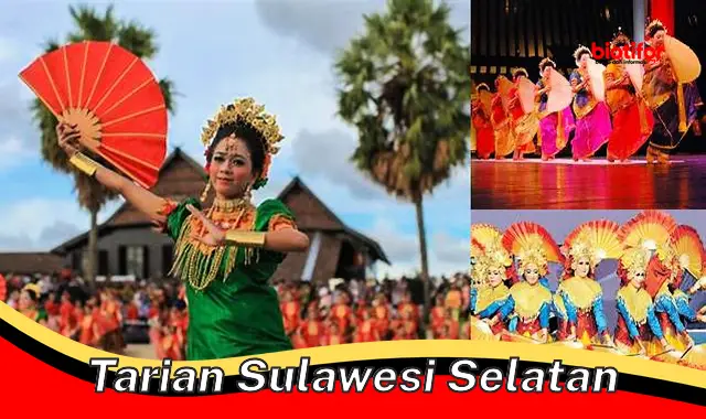 tarian sulawesi selatan