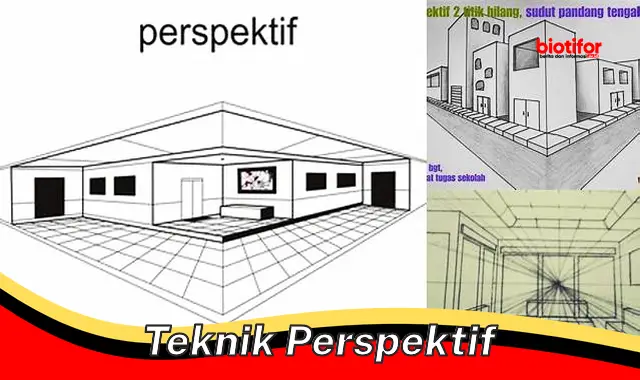 Panduan Lengkap Teknik Perspektif untuk Gambar yang Realistis