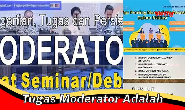 Tugas Penting Moderator Adalah Kunci Sukses Setiap Diskusi