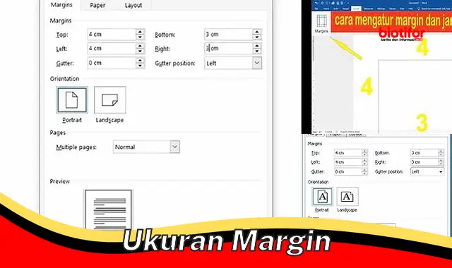 ukuran margin