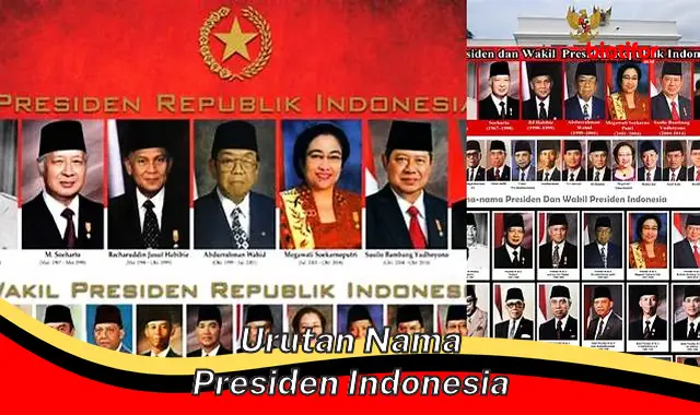 Urutan Nama Presiden Indonesia: Daftar Lengkap dari Masa ke Masa