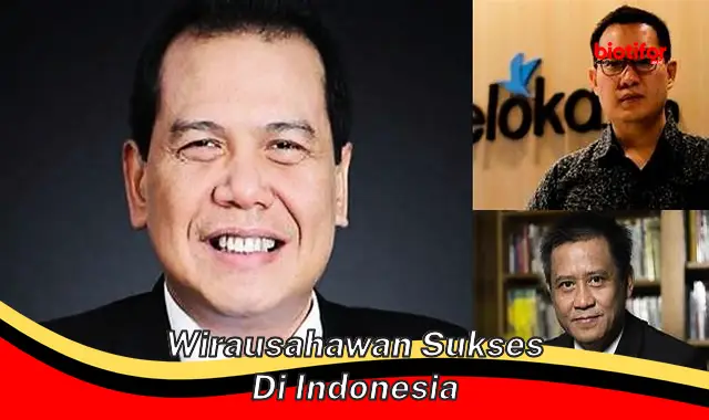 Rahasia Sukses Wirausahawan Hebat Indonesia