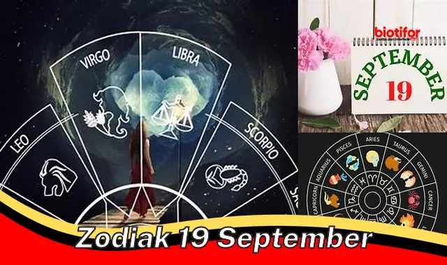zodiak 19 september