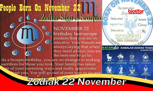 Zodiak Lahir 22 November: Sifat, Kelebihan, dan Tips Hidup