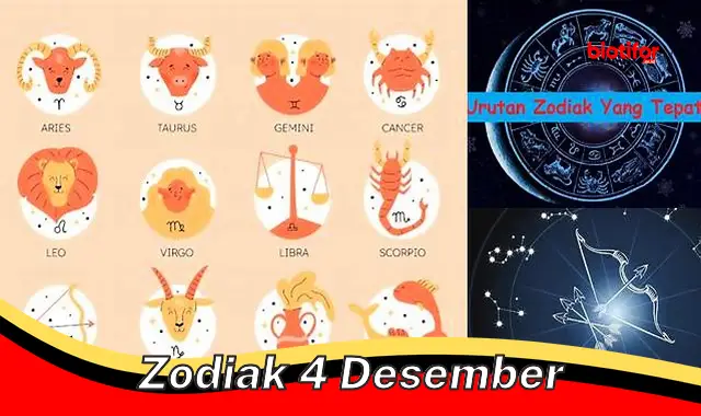 Sifat dan Karakter Zodiak 4 Desember, si Petualang Optimis