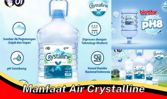 manfaat air crystalline