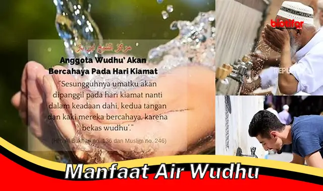 manfaat air wudhu