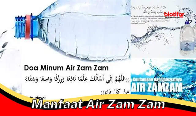 manfaat air zam zam