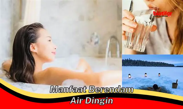 Temukan Khasiat Berendam Air Dingin yang Jarang Diketahui