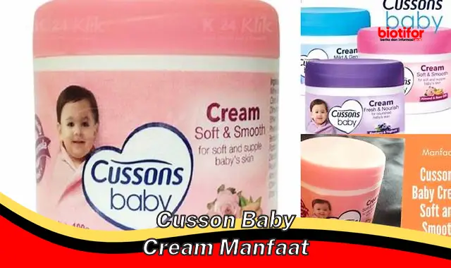 cusson baby cream manfaat