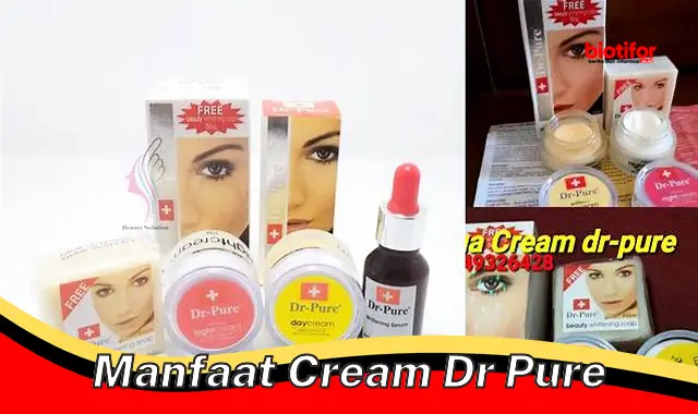 manfaat cream dr pure