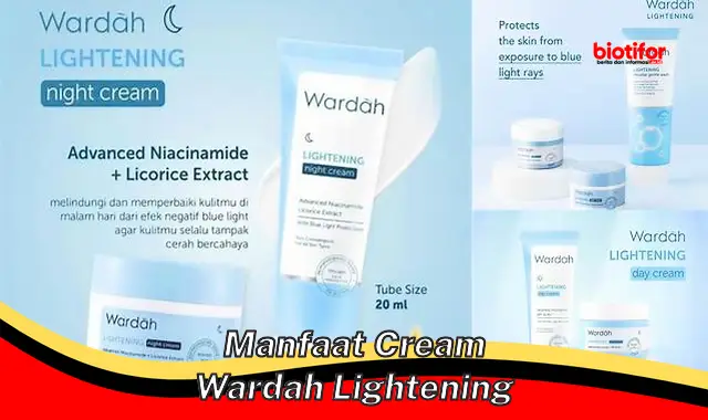 manfaat cream wardah lightening
