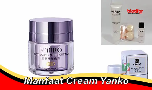 manfaat cream yanko