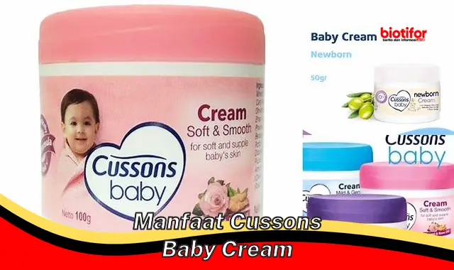 manfaat cussons baby cream