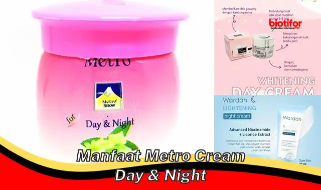 manfaat metro cream day & night