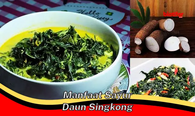 manfaat sayur daun singkong