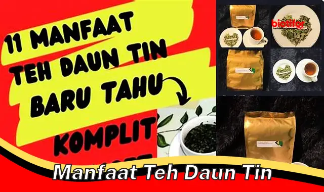 manfaat teh daun tin