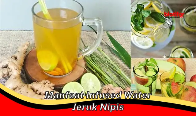manfaat infused water jeruk nipis