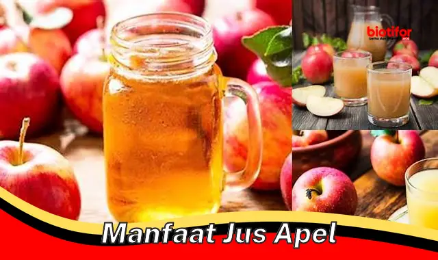 manfaat jus apel