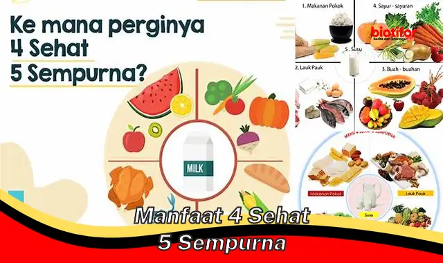 manfaat 4 sehat 5 sempurna