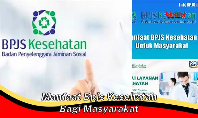 manfaat bpjs kesehatan bagi masyarakat