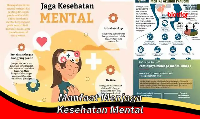 manfaat menjaga kesehatan mental