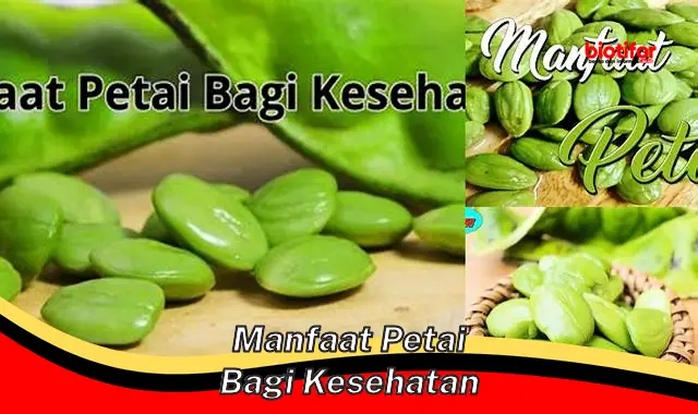 manfaat petai bagi kesehatan