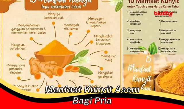 manfaat kunyit asem bagi pria