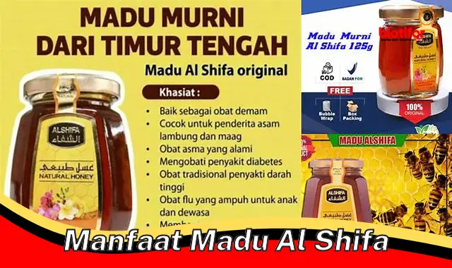 manfaat madu al shifa