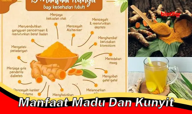 manfaat madu dan kunyit