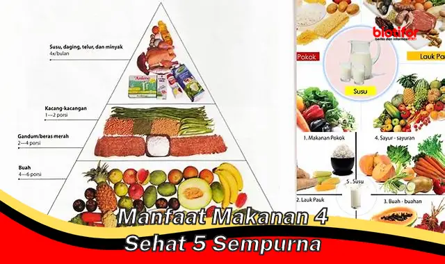 Temukan Manfaat Makanan 4 Sehat 5 Sempurna yang Jarang Diketahui